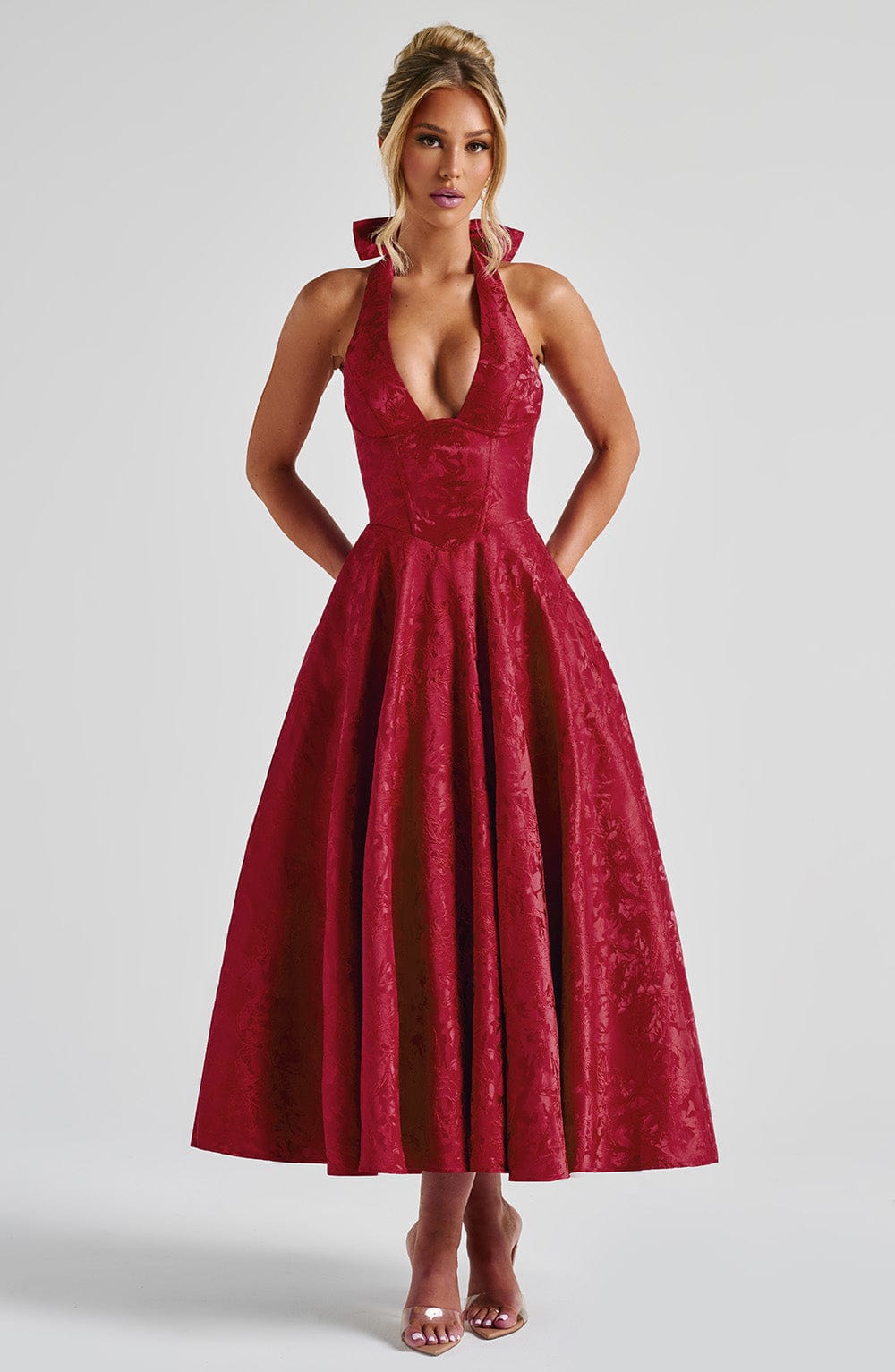 Catalina™ | Romantische Midi-jurk