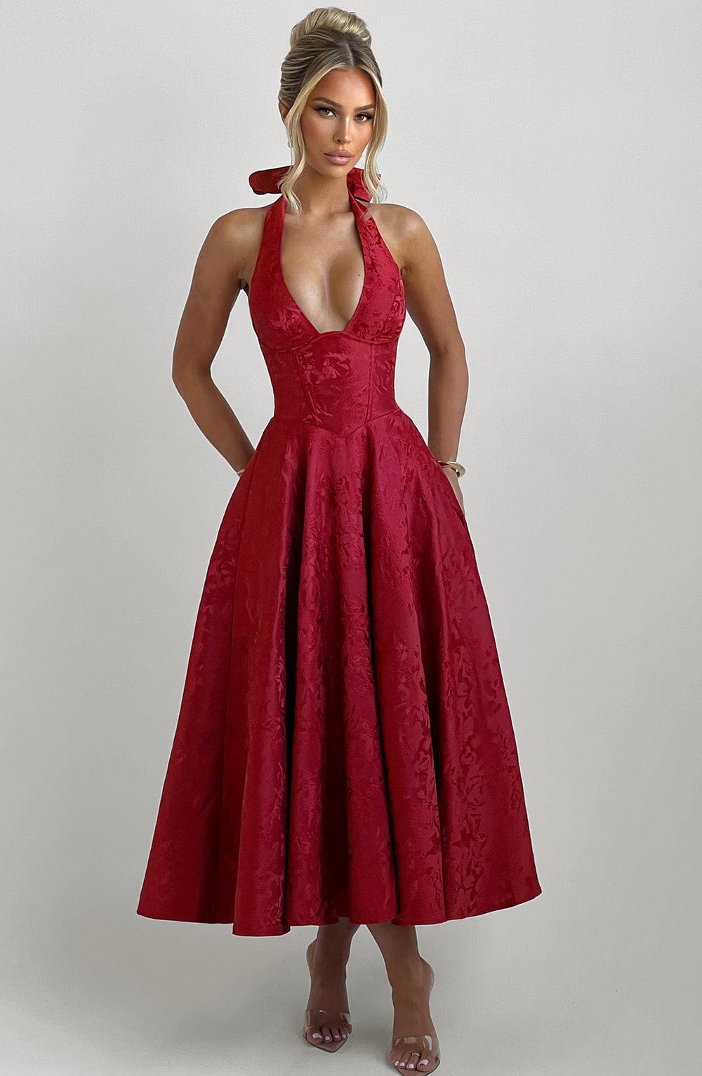 Catalina™ | Romantische Midi-jurk