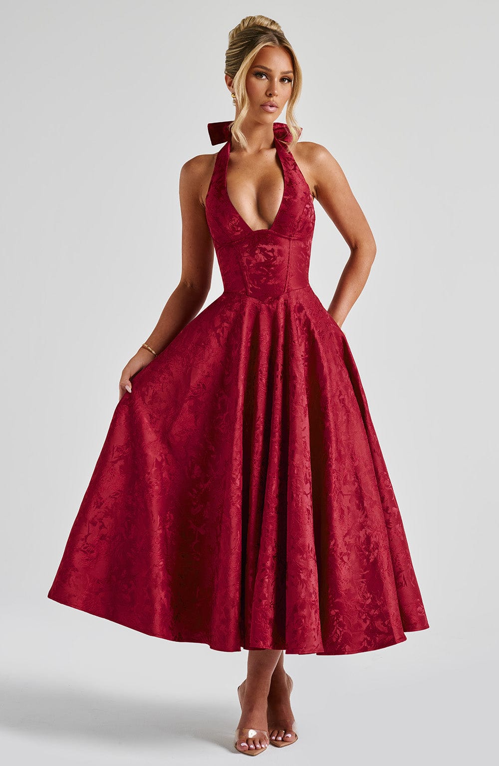 Catalina™ | Romantische Midi-jurk