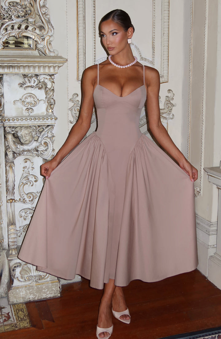 Luminara™ - Delune Midi Jurk