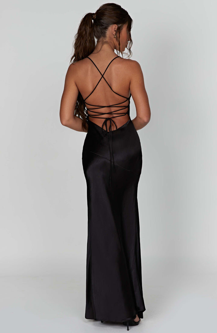 Meliva™ | Hoge Split Maxi Jurk