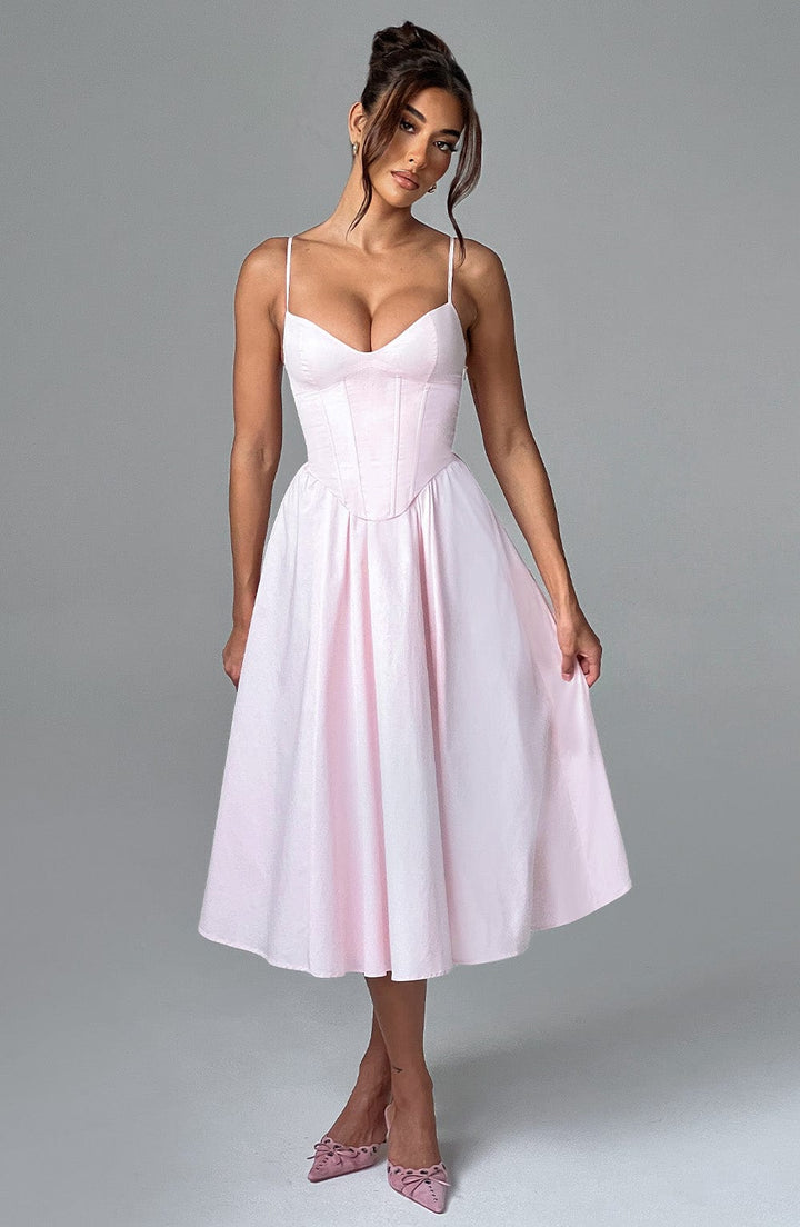Grace™ | Corset Midi Jurk