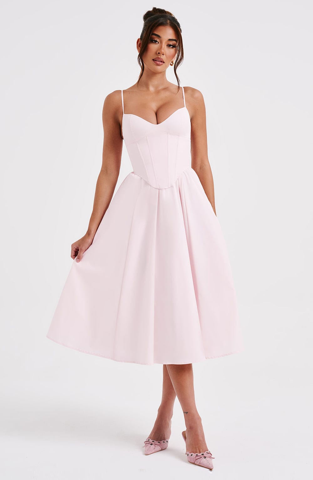 Grace™ | Corset Midi Jurk