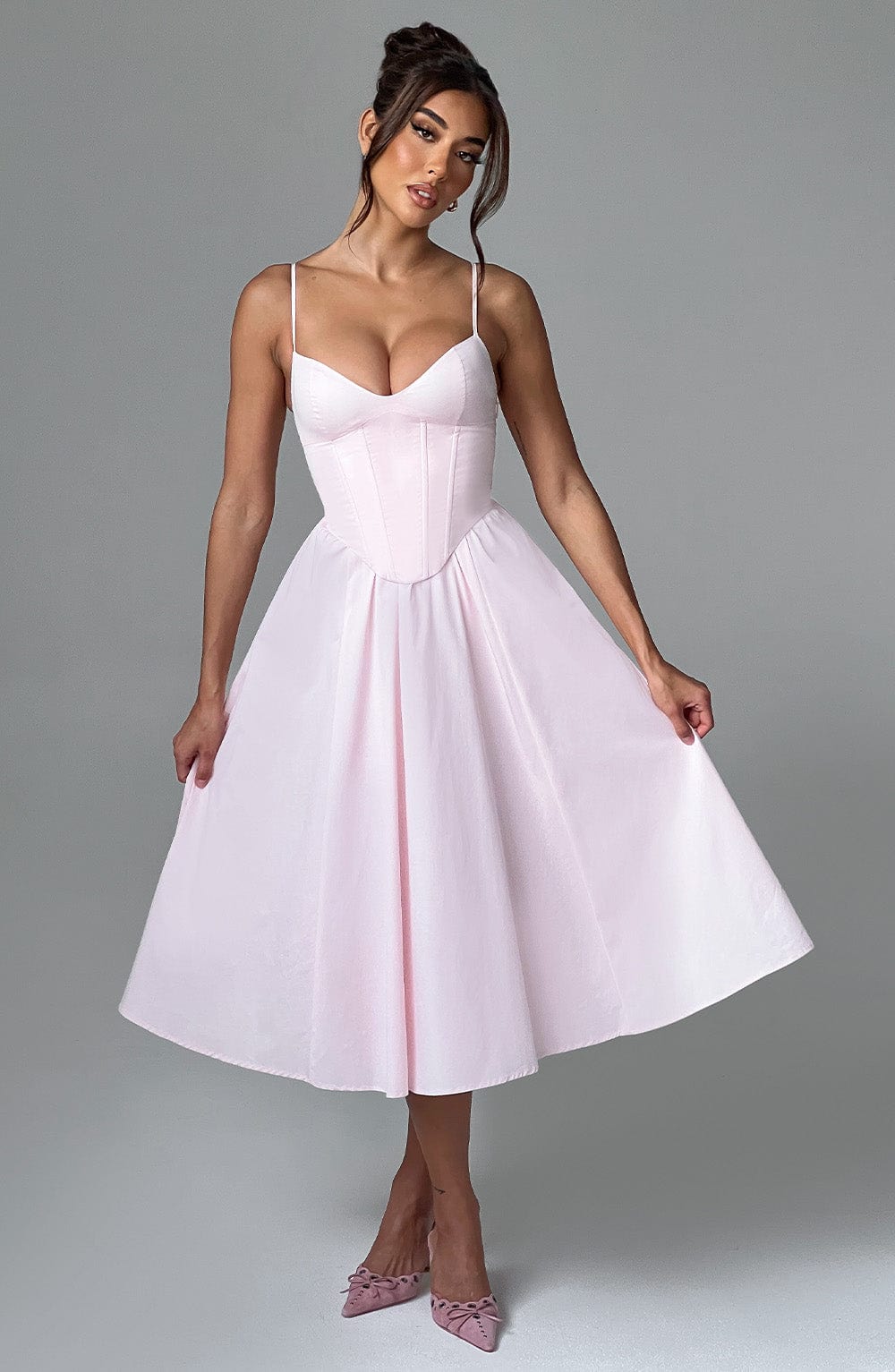Grace™ | Corset Midi Jurk