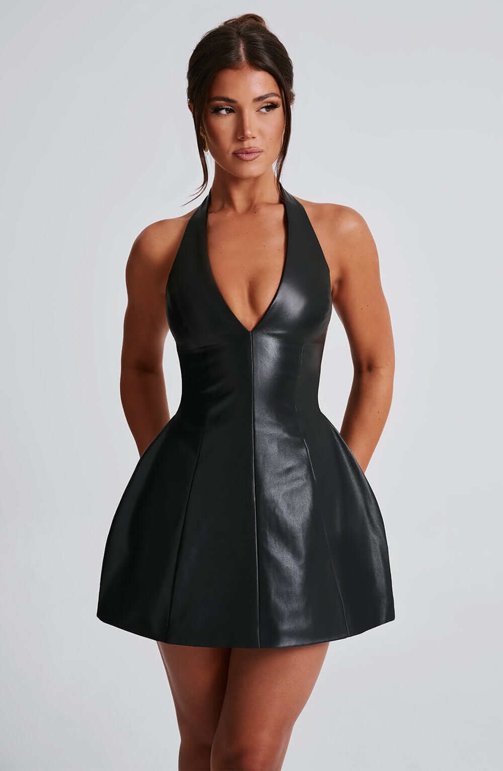 Fenvia™ | Leren Jurk